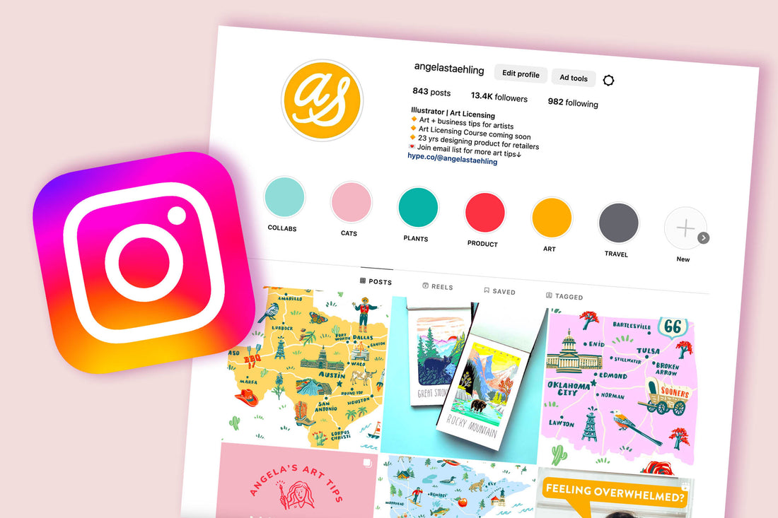 How To Craft a Stand-Out Insta Bio For Your Artist Licensing Page