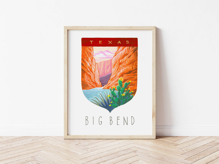 Big Bend National Park Art Print