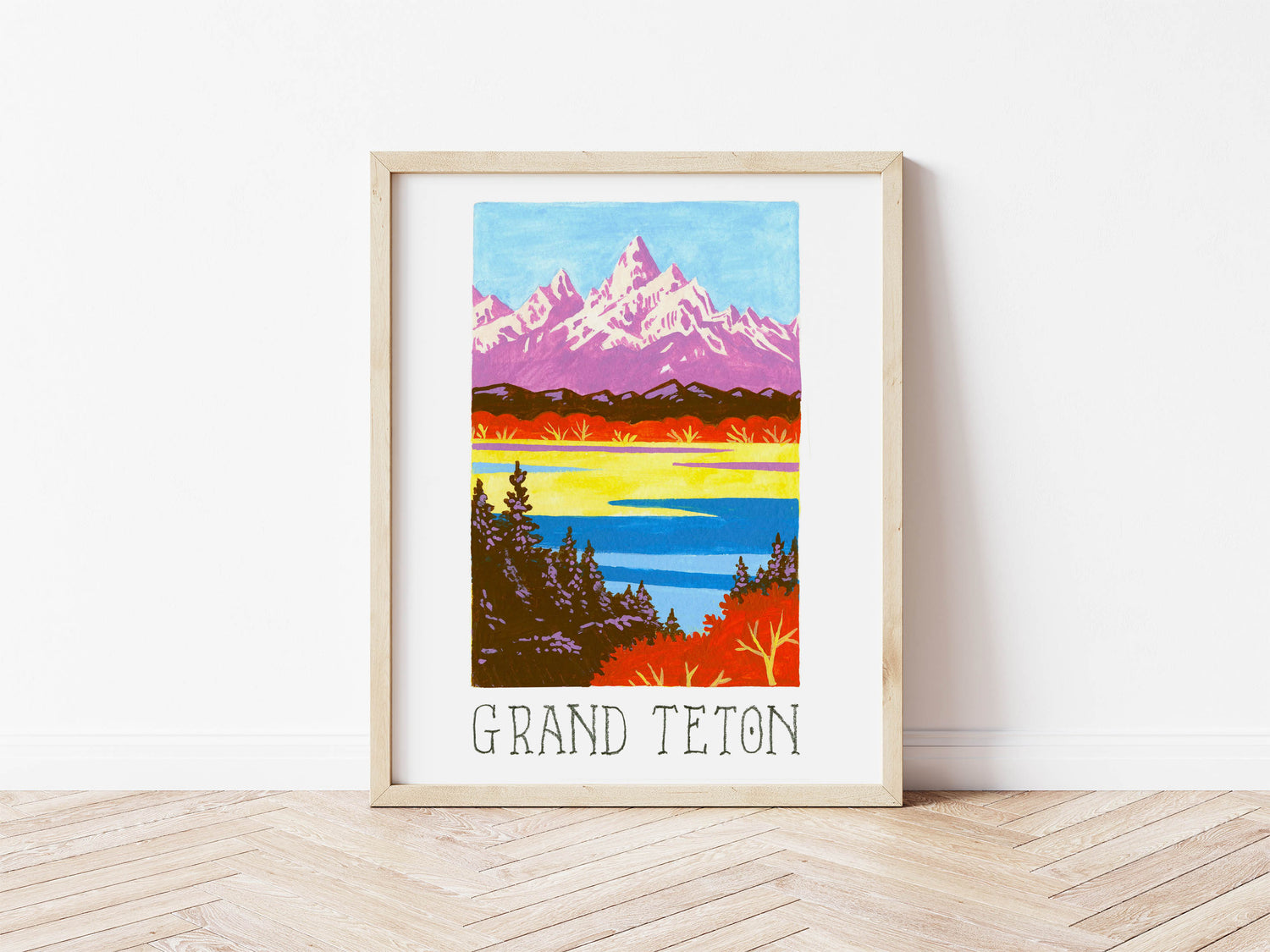 Grand Teton National Park Art Print