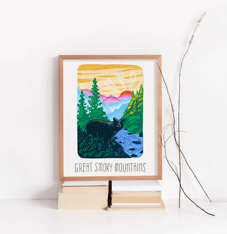 Great Smoky Mountains National Park Art Print