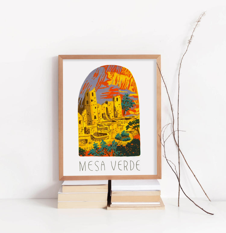 Mesa Verde National Park Art Print