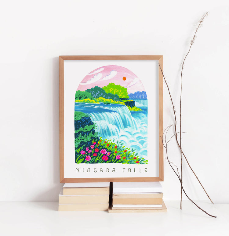 Niagara Falls National Park Art Print