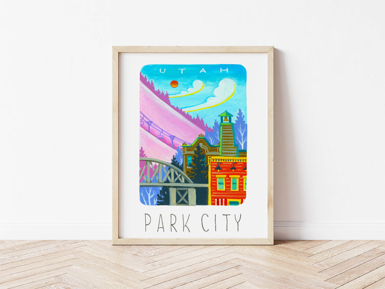 Park City Utah Art Print