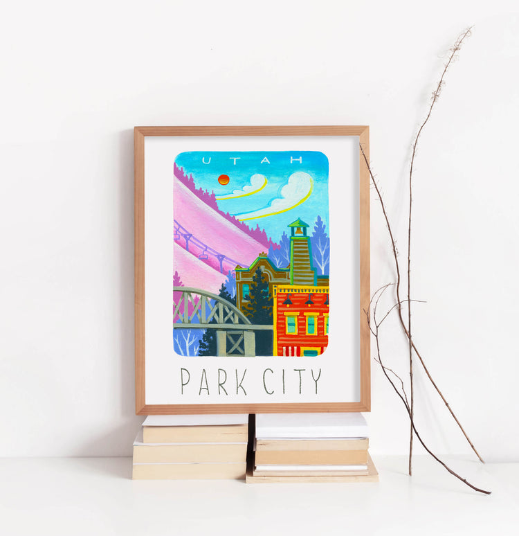 Park City Utah Art Print