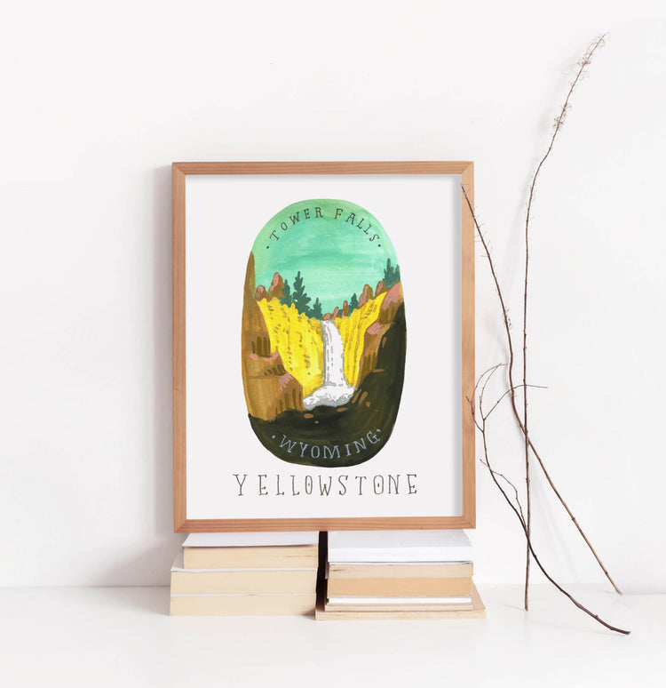Yellowstone National Park Art Print