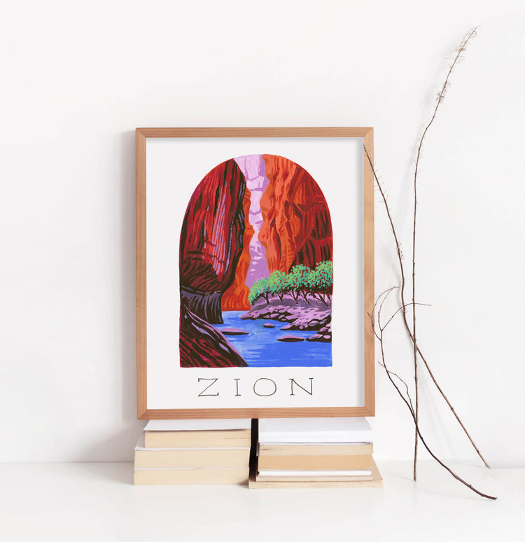 Zion National Park Art print