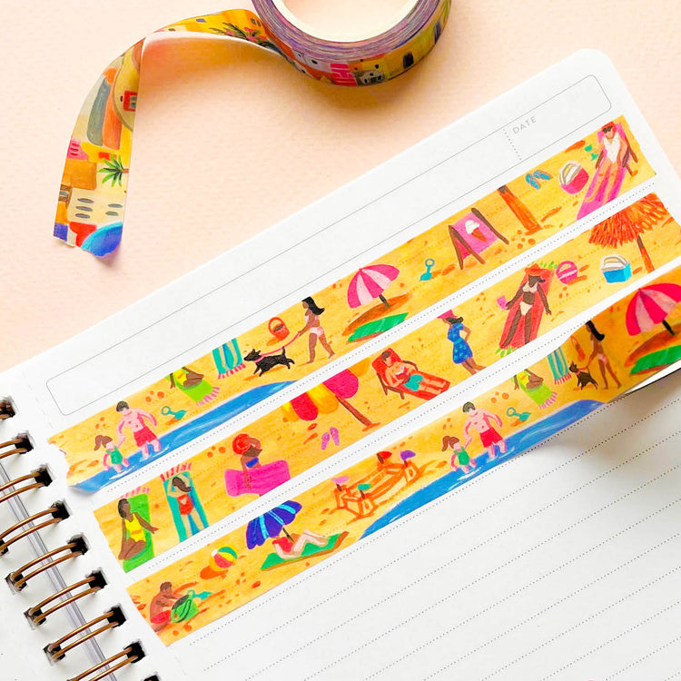 Beach washi tape