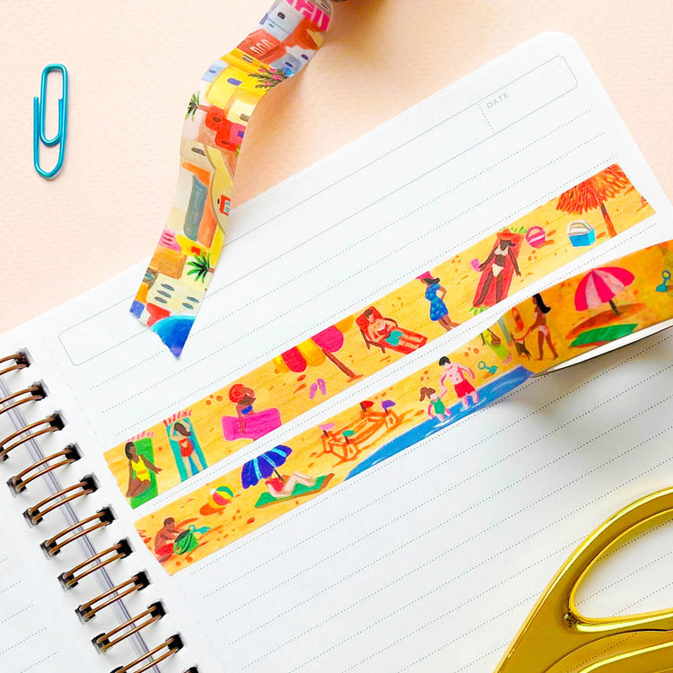 Beach washi tape