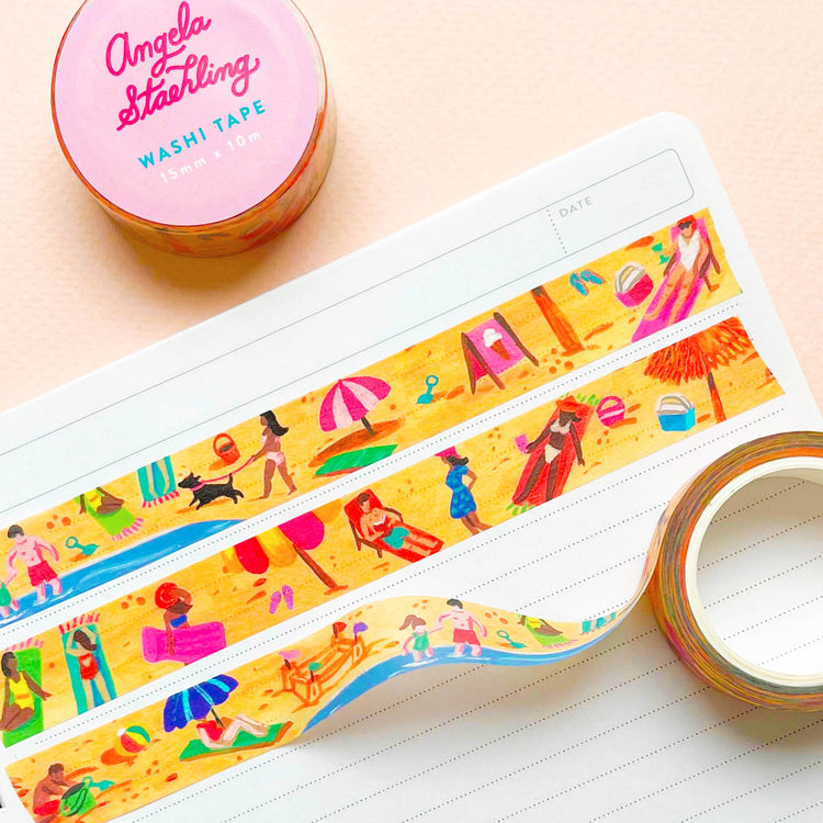 Beach washi tape