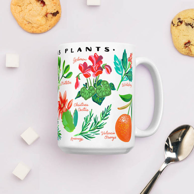Christmas Plants Coffee Mug