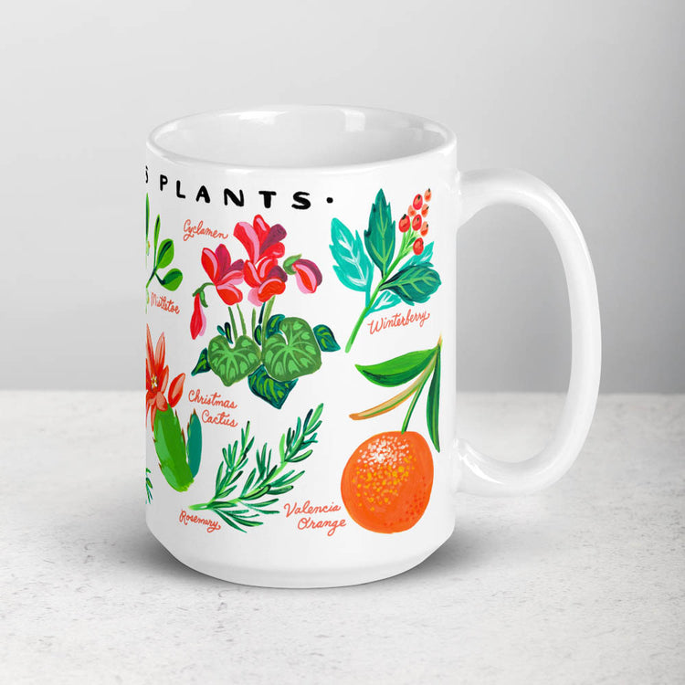 Christmas Plants Coffee Mug