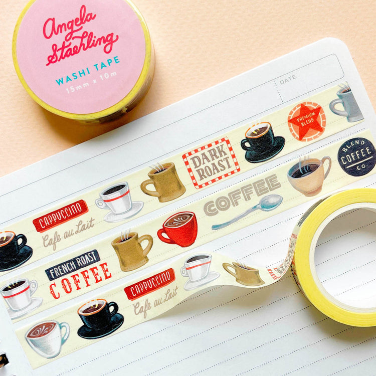 Coffee Washi Tape
