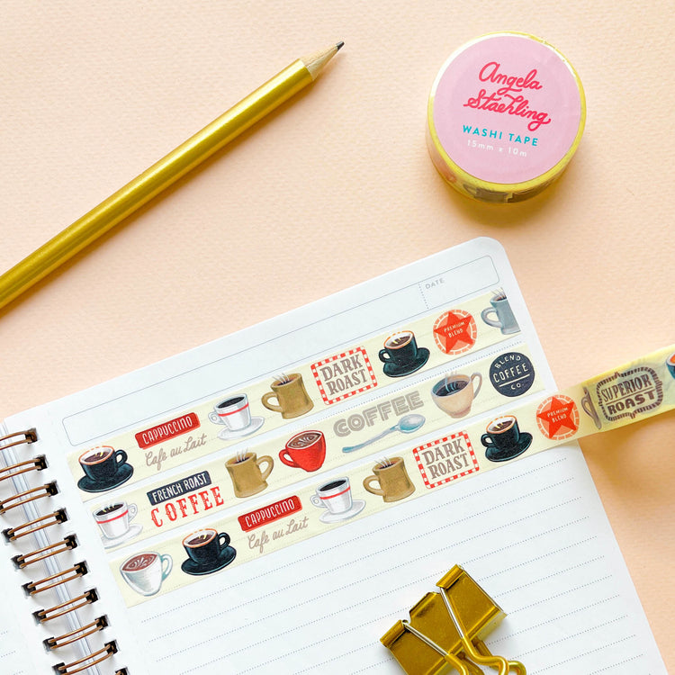 Coffee Washi Tape