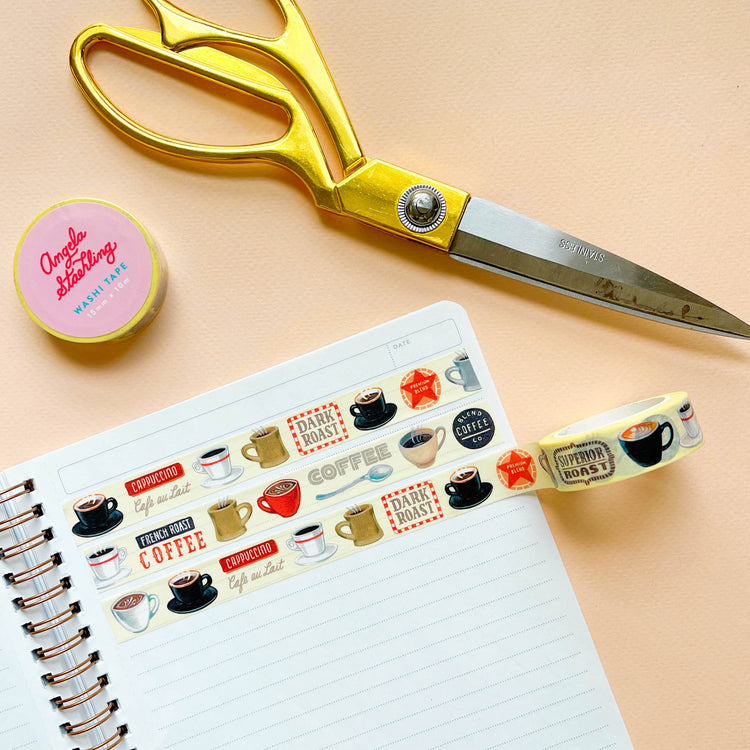 Coffee Washi Tape