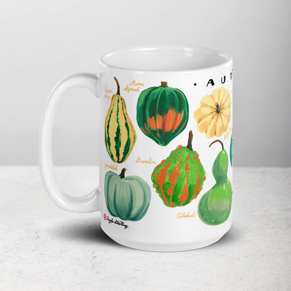 Halloween pumpkins coffee mug
