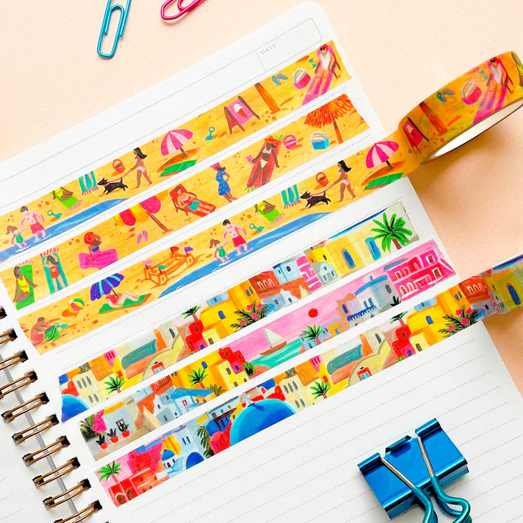 Beach washi tape