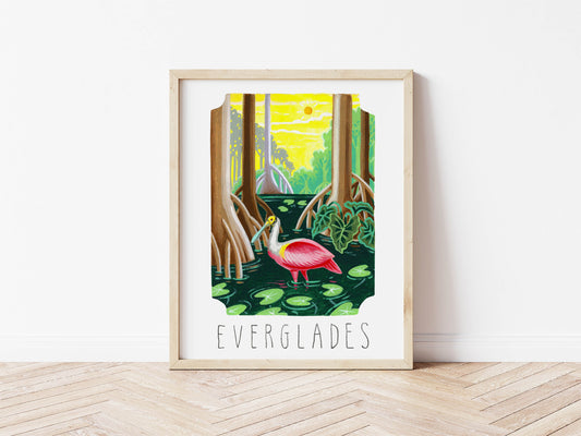 Everglades National Park art Print