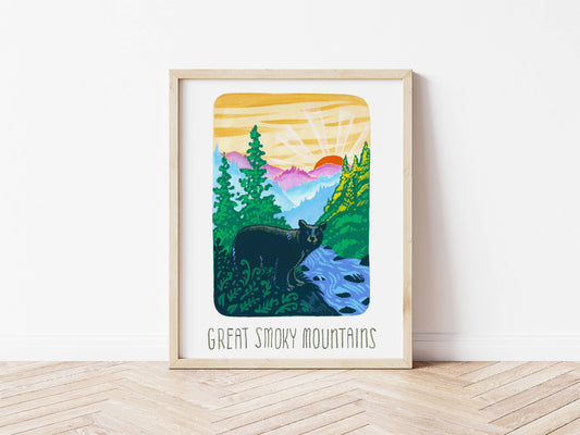 Great Smoky Mountains National Park Art Print