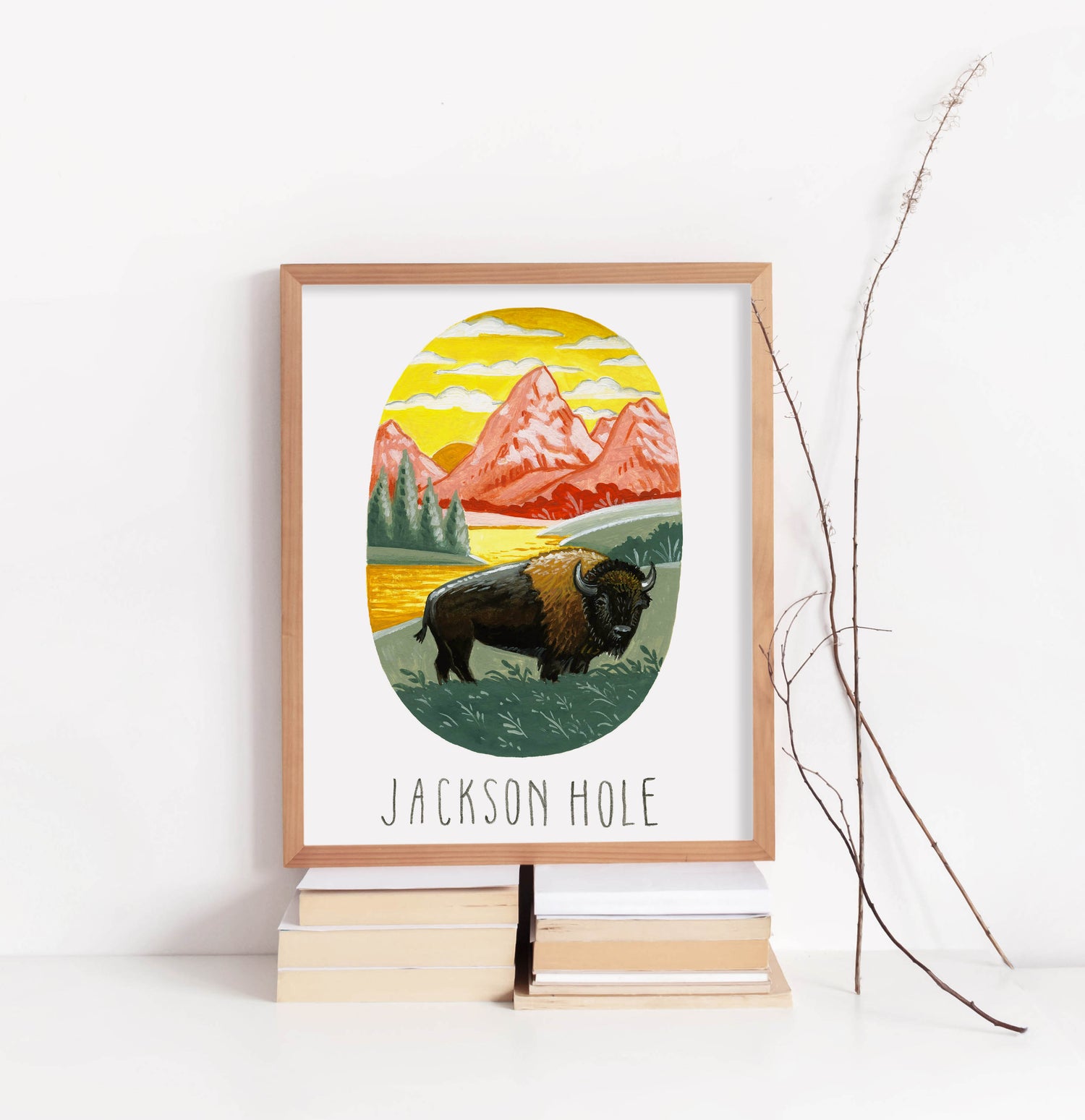 Jackson Hole National Park Art Print