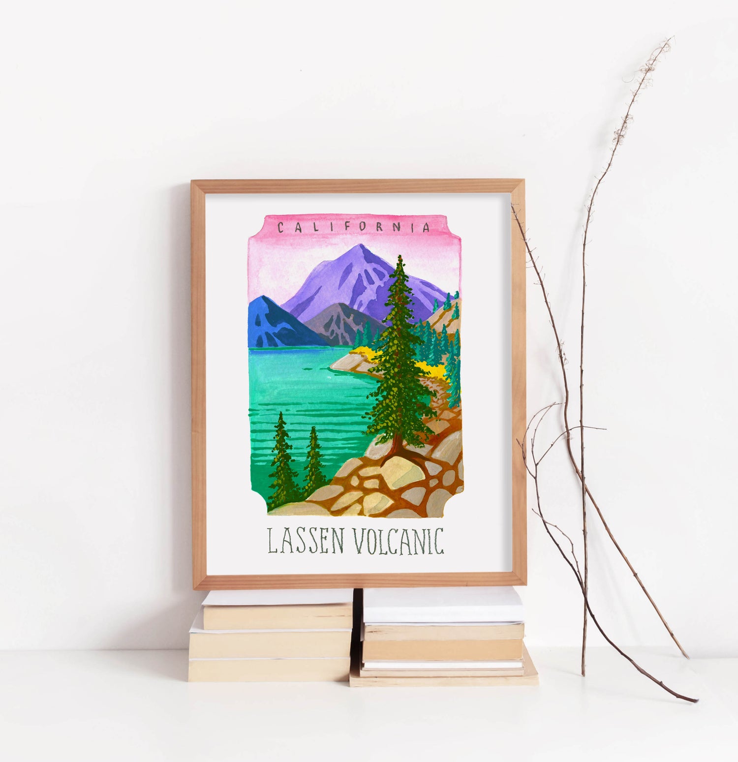 Lassen Volcanic National Park Art Print