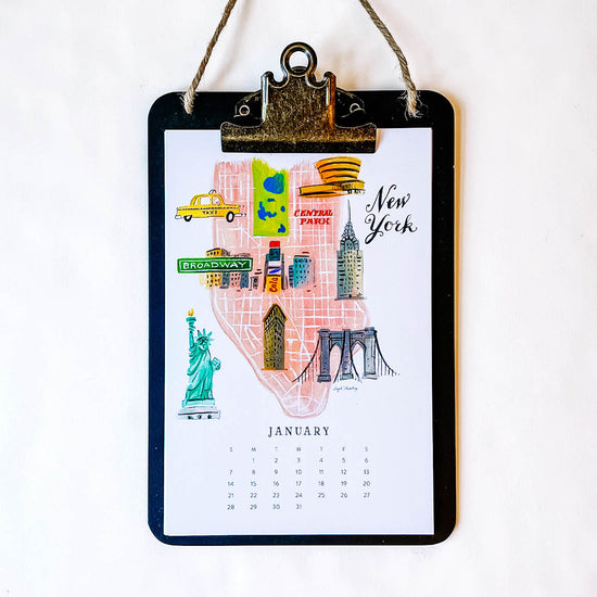 City calendar by Angela Staehling