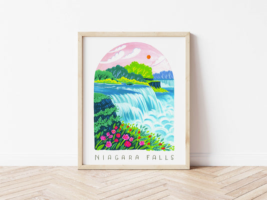 Niagara Falls National Park Art Print