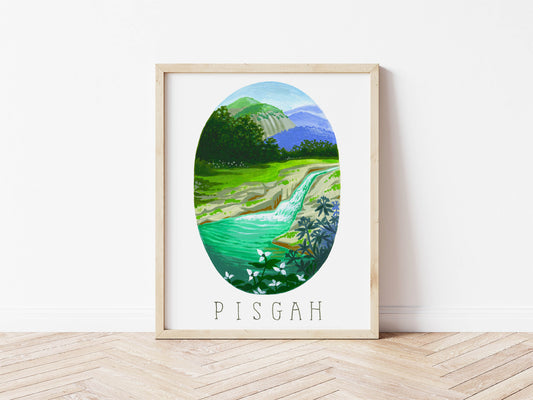 Pisgah National Park Art Print