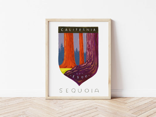 Sequoia National Park Art Print