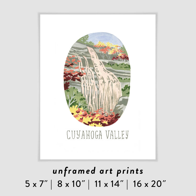 Cuyahoga Valley National Park Art Poster