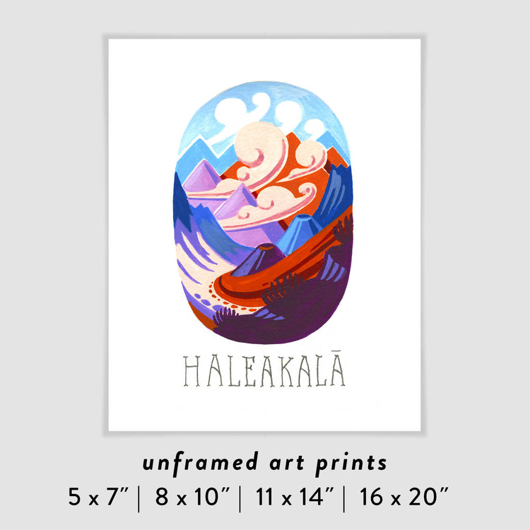Haleakala National Park Art Poster