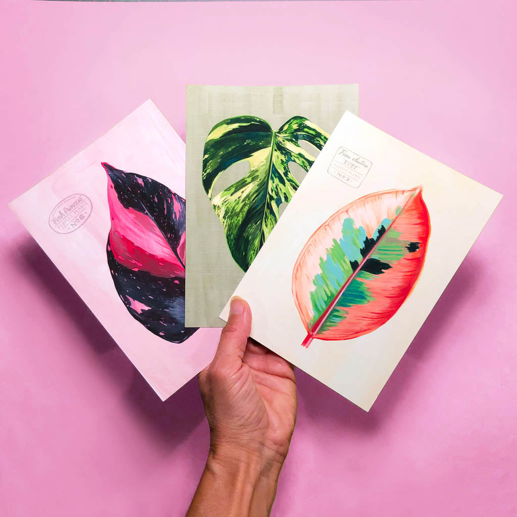 leaf-artwork-on-three-prints