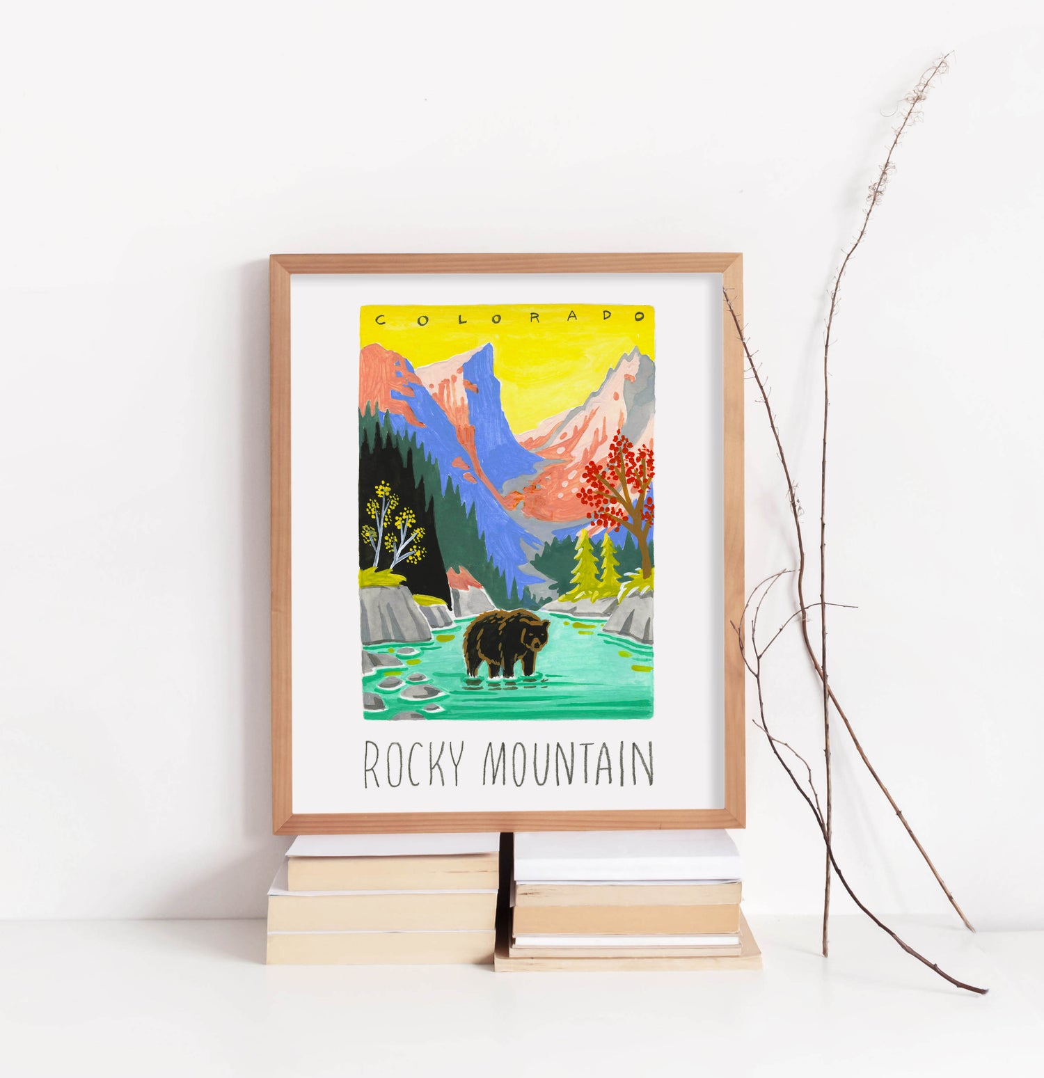 Rocky Mountain National Park Art Print