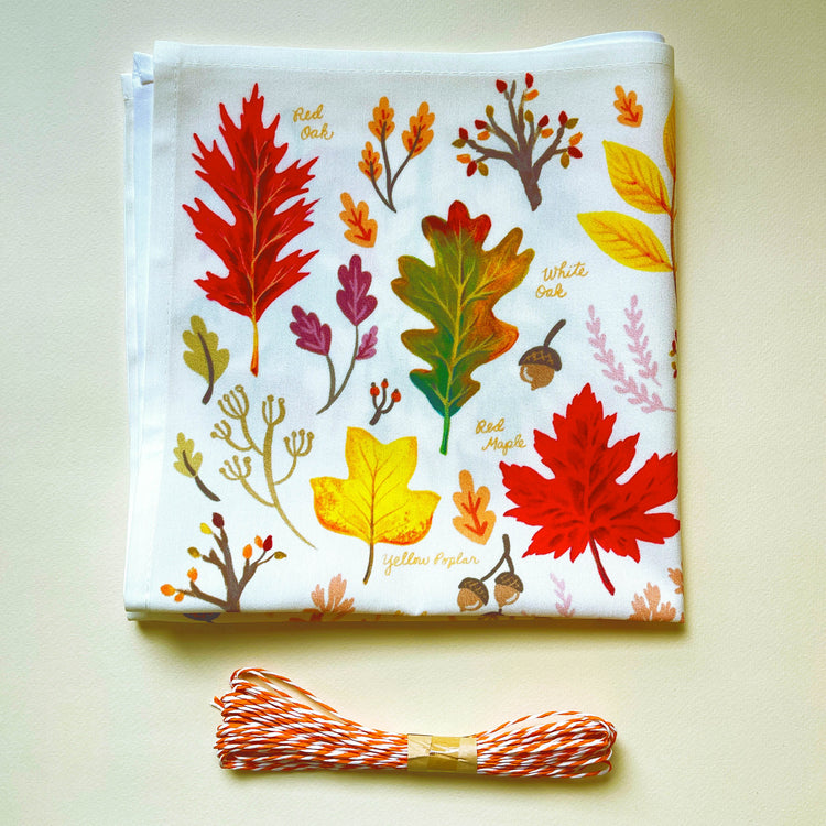 Fall Leaves cloth napkins